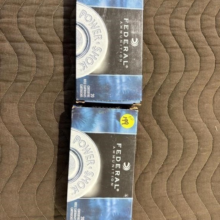 37 +/- Rounds Federal 308 Win Ammo