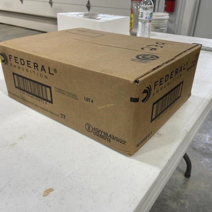 250 Rounds Federal 12ga Ammo
