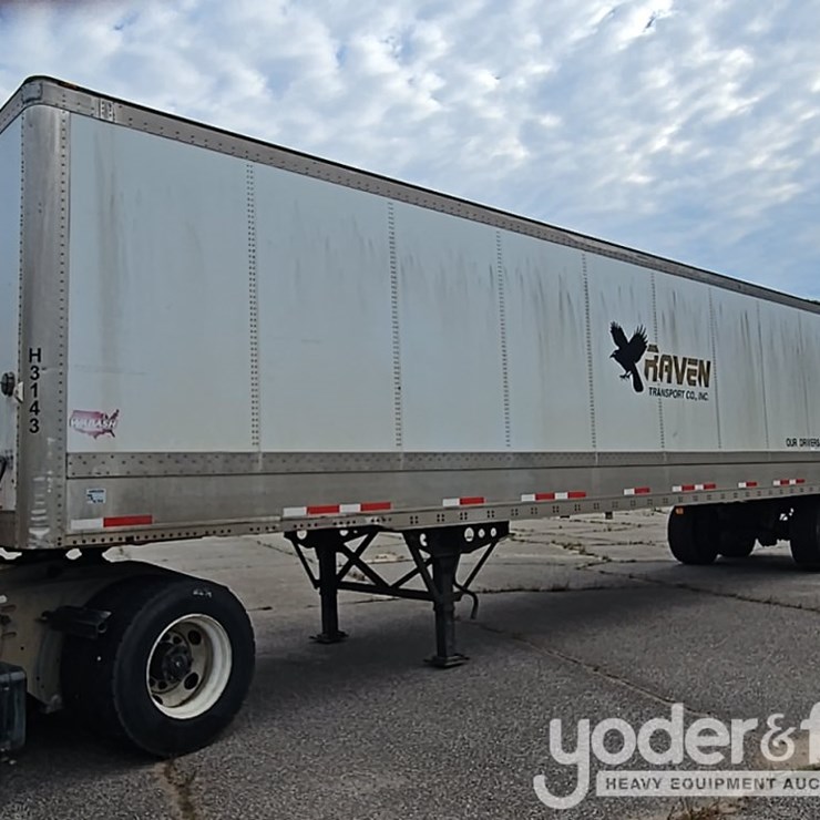 2016 Wabash 42' Tandem Axle Dry Van Trailer, 68,000lb GVWR