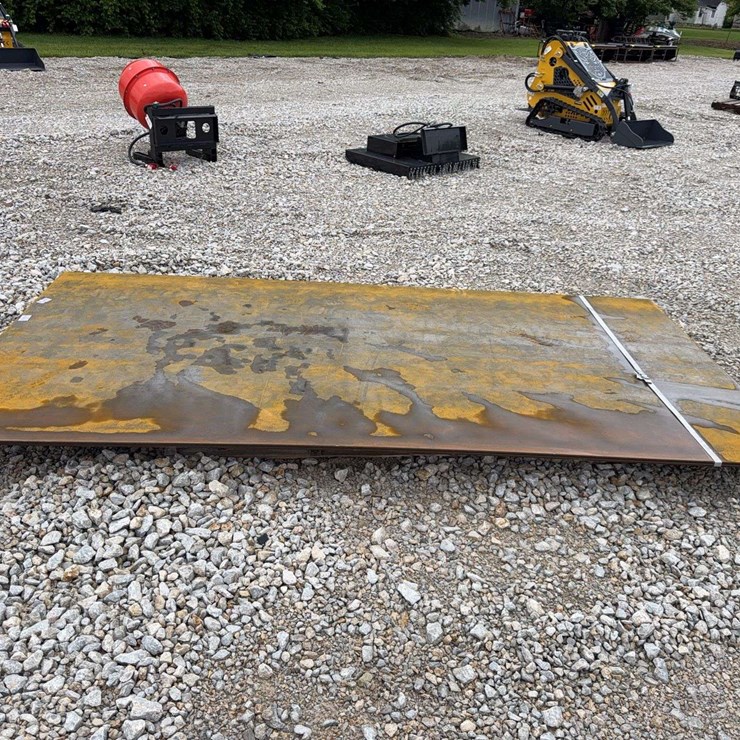 5' x 10' Steel Plate