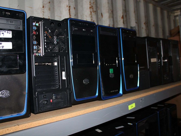 three-shelves-of-desktop-computers-image-2