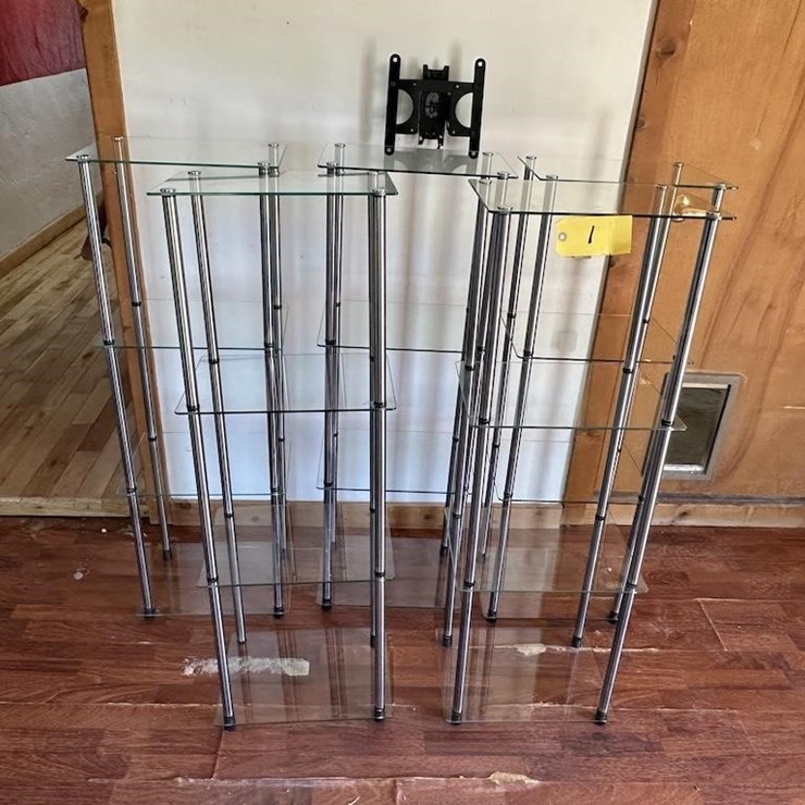 Glass Shelving Units