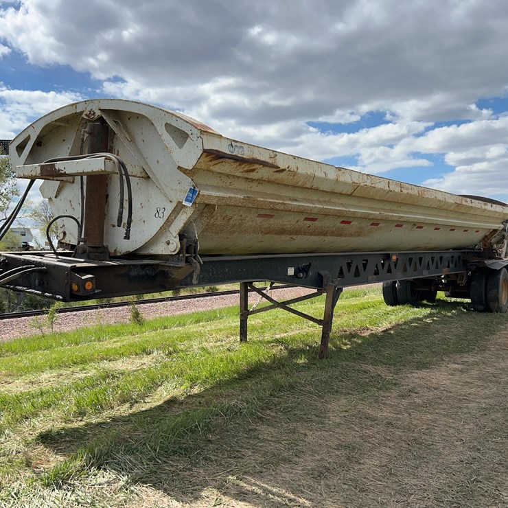 2000 Midland Side Dump Trailer