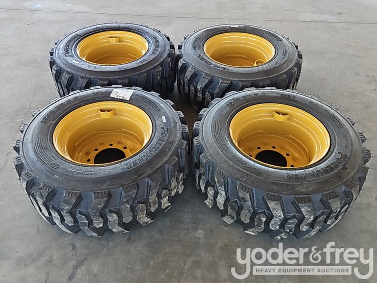 unused-12-16.5-tires-c/w-wheels-to-suit-new-holland,-john-deere,-cat-skidsteer-(4-of)-image-2