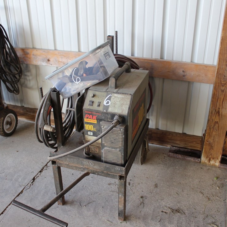 PAK MASTER 100XL PLASMA CUTTER W/ CART