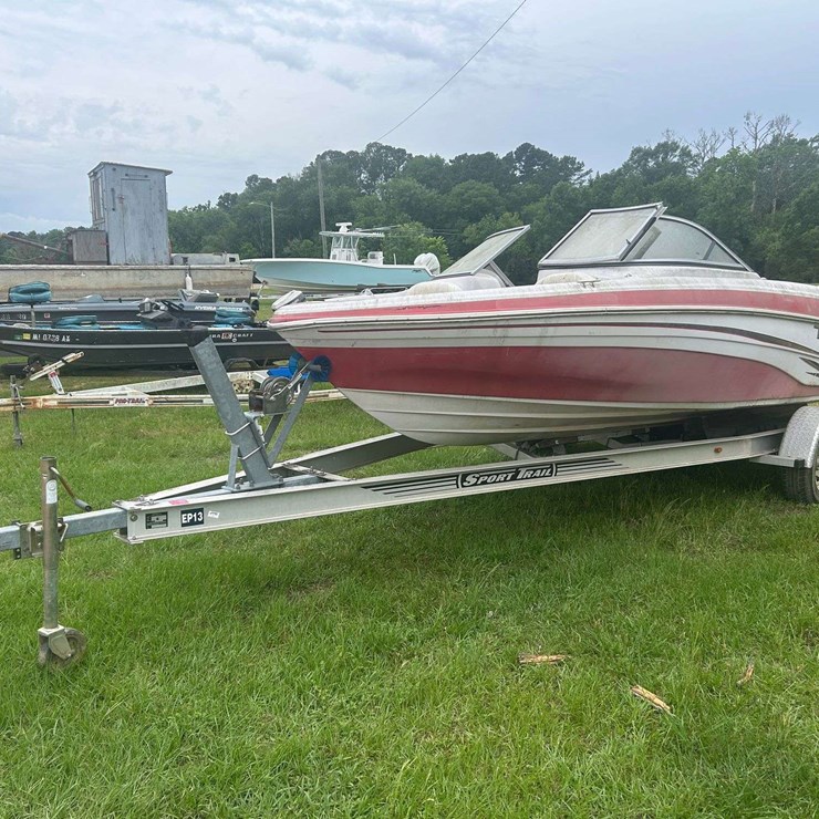 2008 Tahoe Q5i Ski Boat w/Mercruiser Alpha One Inboard & Aluminum Trailer (NO TITLE~BOS ONLY) (INOP)