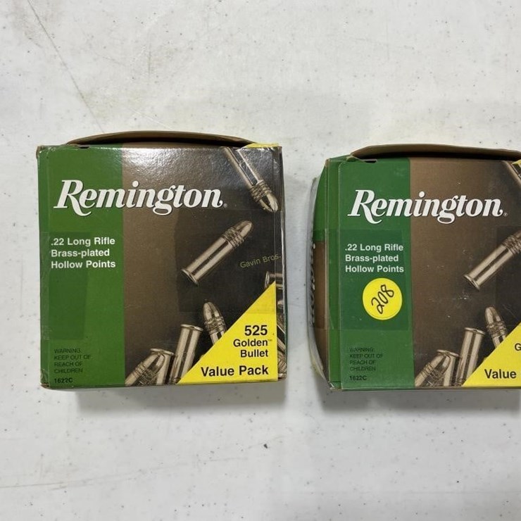 1050 +/- Rounds Remington 22 LR Ammo