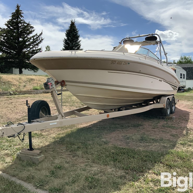 2000 Sea Ray Signature Select 260 Boat W/Trailer