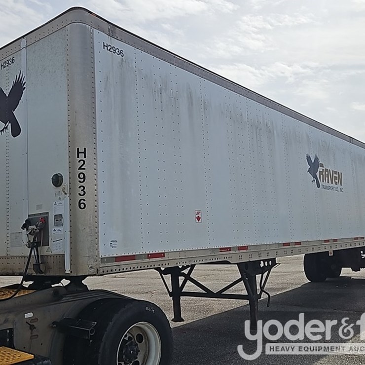 2011 Wabash 42' Tandem Axle Dry Van Trailer, 68,000lb GVWR