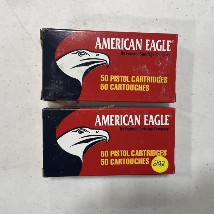 100 Rounds Federal 40 S&W Ammo