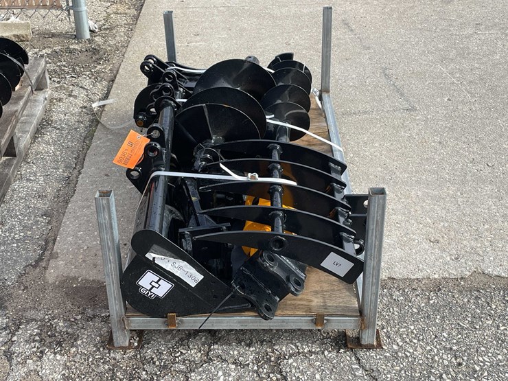 #9036-•-unused-set-of-(8)-mini-excavator-attachments-(o12)-image-2