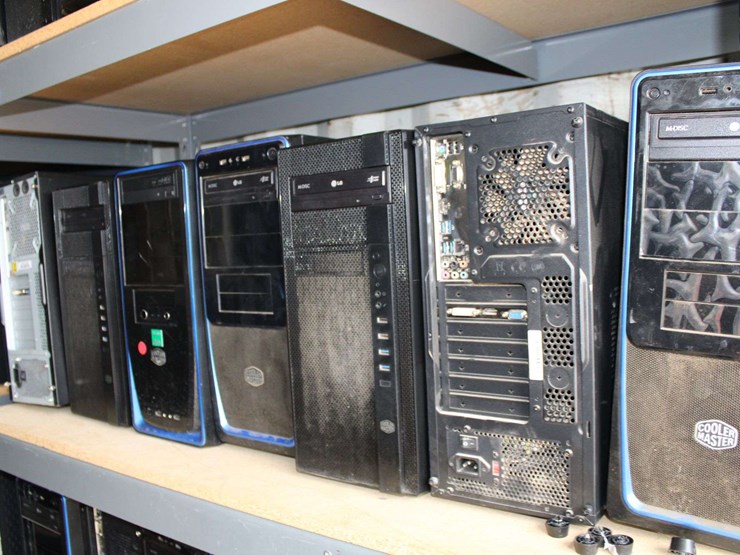 four-shelves-of-desktop-computers-image-4