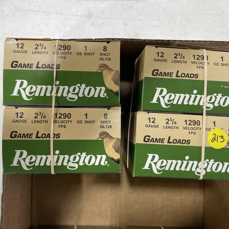 100 Rounds Remington 12ga Ammo