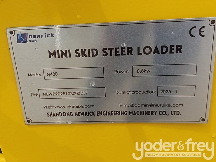 unused-2025-n480-rubber-tracked-ride-on-mini-skidsteer-loader,-canopy-3"-bucket-image-28