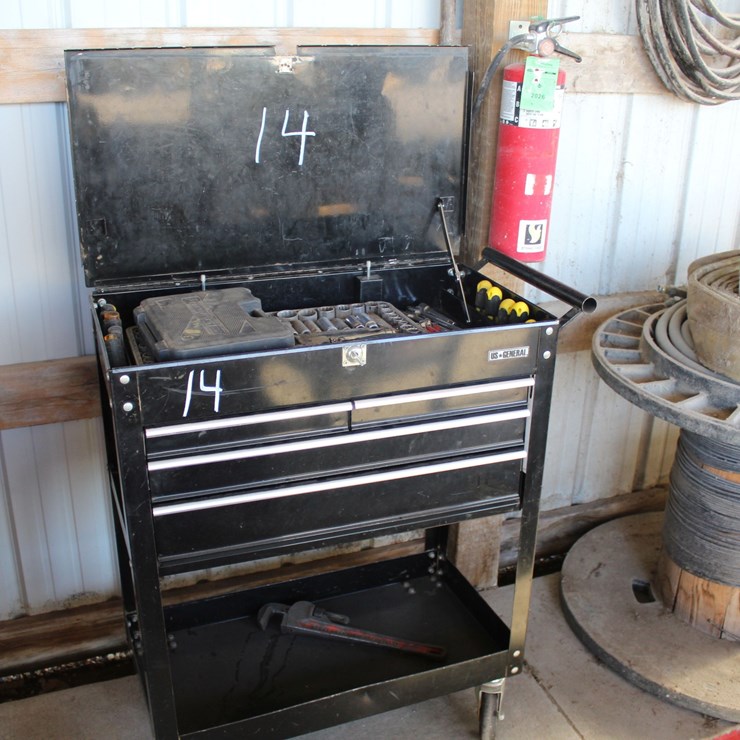 TOOL BOX W/ TOOLS