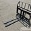 unused-kivel-48"-3500#-pallet-fork-attachment-to-suit-skidsteer-image-1