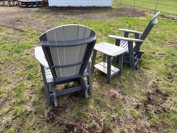 light-gray/dark-gray-glider-patio-chair-set-with-end-table-image-3