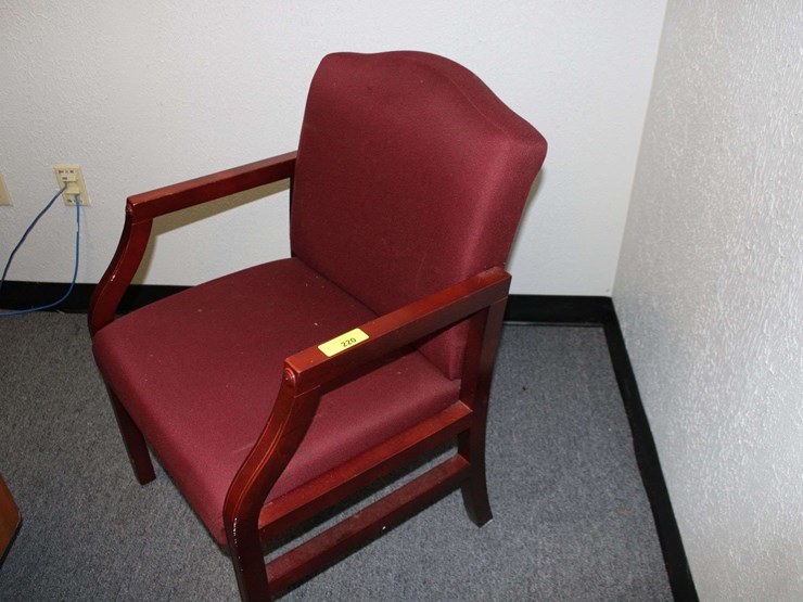 maroon-and-wooden-chair-image-2