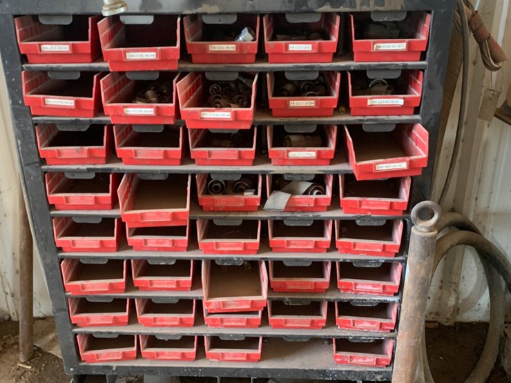 schneider-electric-op-crimper-machine-w/-(2)-8-row-roll-around-bins-and-hydraulic-fittings-image-4