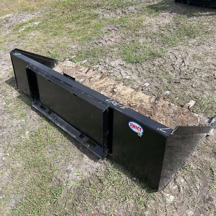 2025 Swict 84in Bucket Skid Steer Attachment