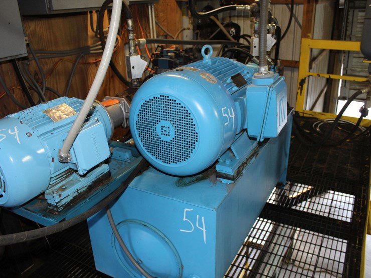 75hp-&-20hp-hydraulic-power-pack-system-w/-cooling-system-control-debarker-area-image-2