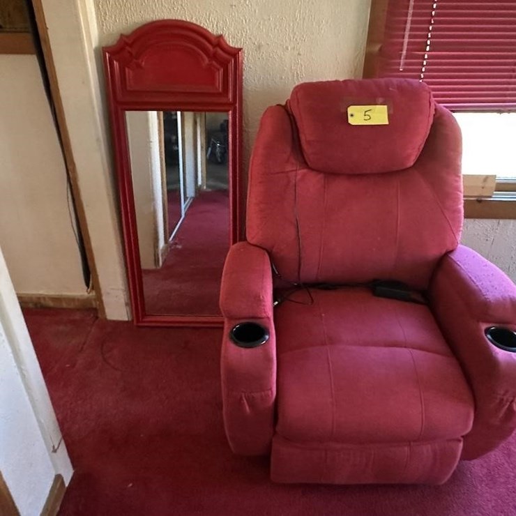 Recliner and Mirror