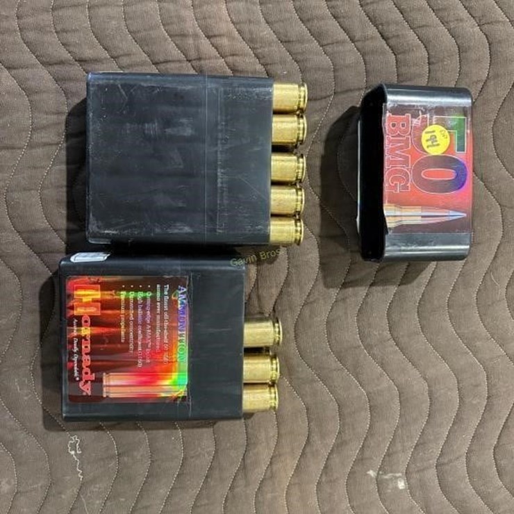 16 Rounds Hornady 50 BMG Ammo