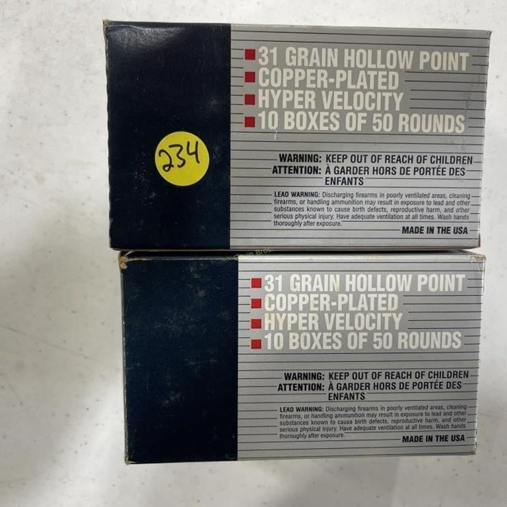 1000 Rounds Federal Classic 22 LR Ammo