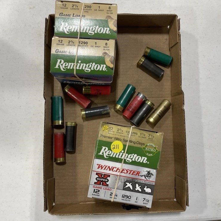(3) Full & (1) Partial & loose 12ga Ammo