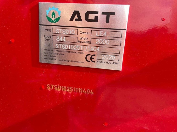 #9028-•-unused-agt-70-skid-steer-universal-mount-(o12)-image-12