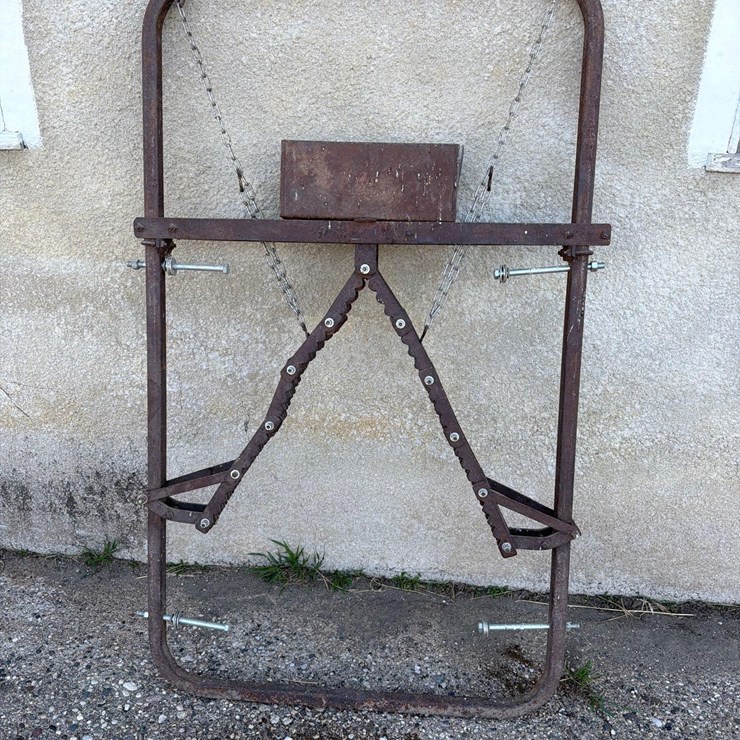 Antique Cattle Scratcher/ Oiler
