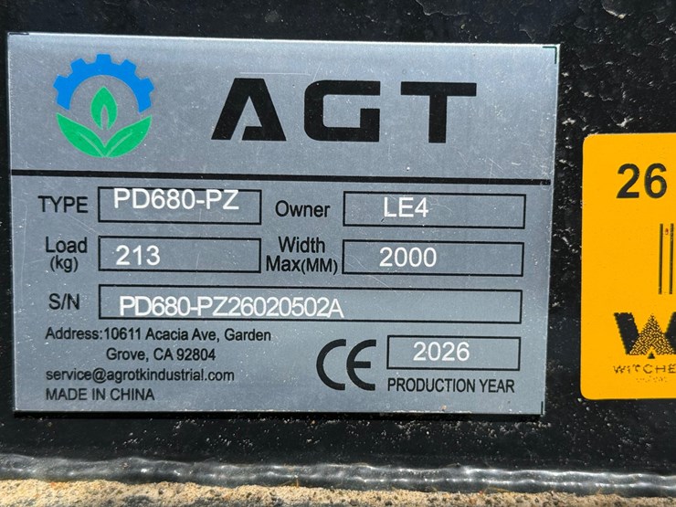 #45360-•-unused-agt-sshh680-skid-steer-breaker-sshh68026020502a-image-12