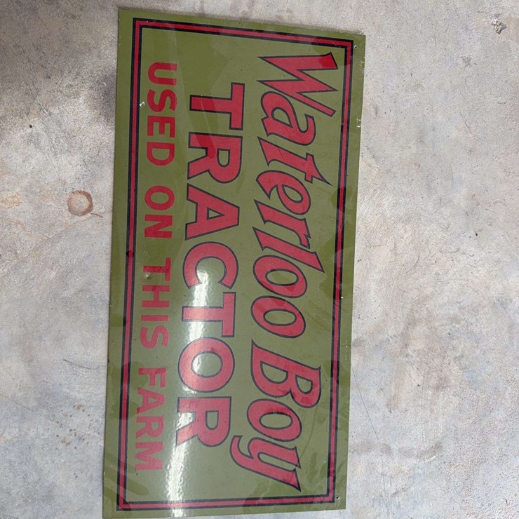Waterloo Boy Sign