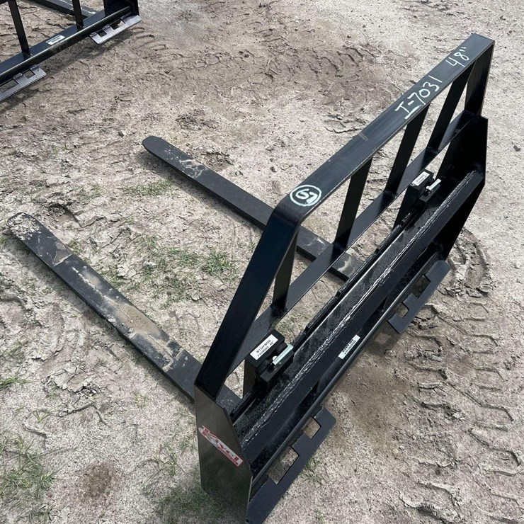 2025 Kivel 48in Fork and Frame Skid Steer Attachment