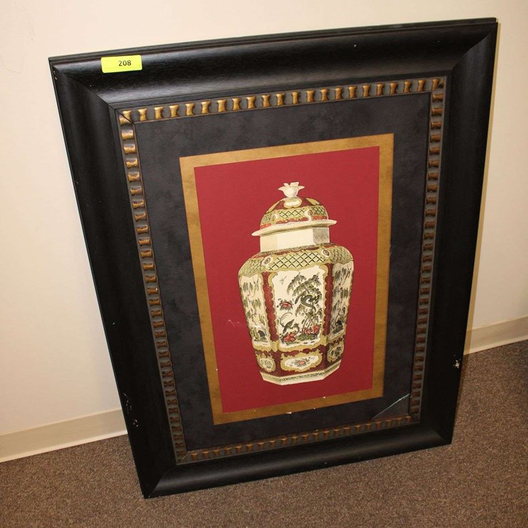 LARGE PAINTING INFRAME