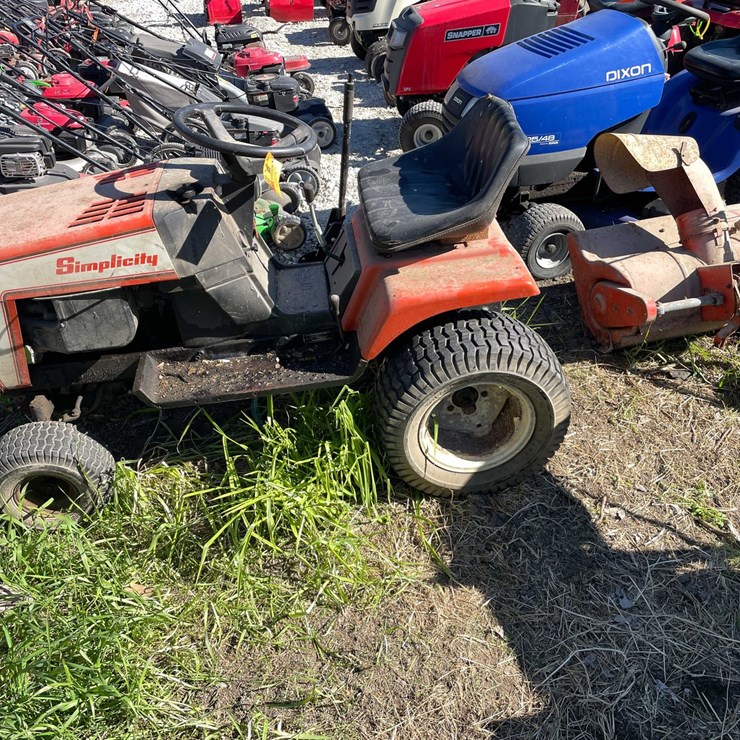 #6956 • Simplicity Riding Lawn Mower