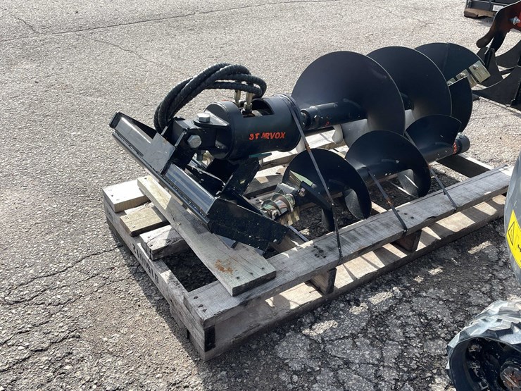 #9045-•-unused-skid-steer-mini-post-hole-auger-(o12)-image-4