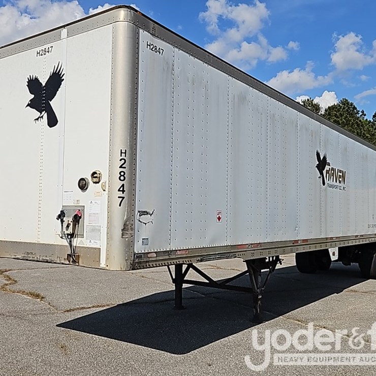 2011 Wabash 42' Tandem Axle Dry Van Trailer, 68,000lb GVWR