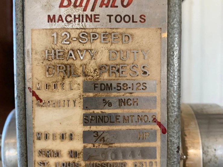 buffalo-12-speed-heavy-duty-drill-press-w/-jacob’s-ball-bearing-super-chuck-image-3