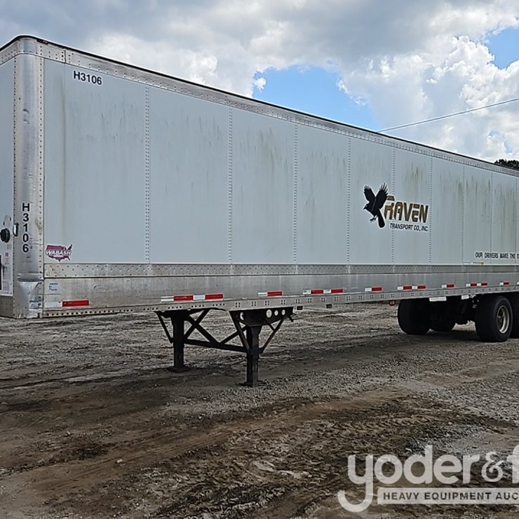 2014 Wabash 42' Tandem Axle Dry Van Trailer, 68,000lb GVWR
