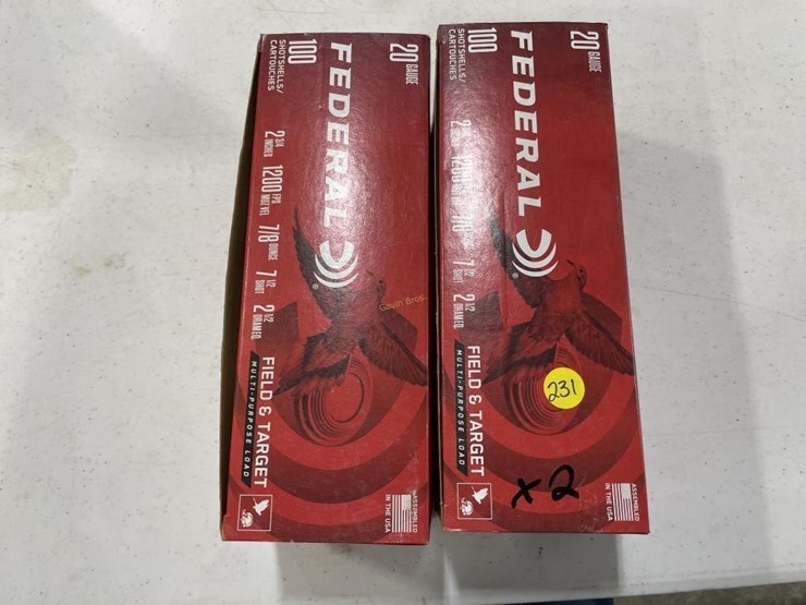 200-rounds-federal-field-&-target-20ga-ammo-image-1