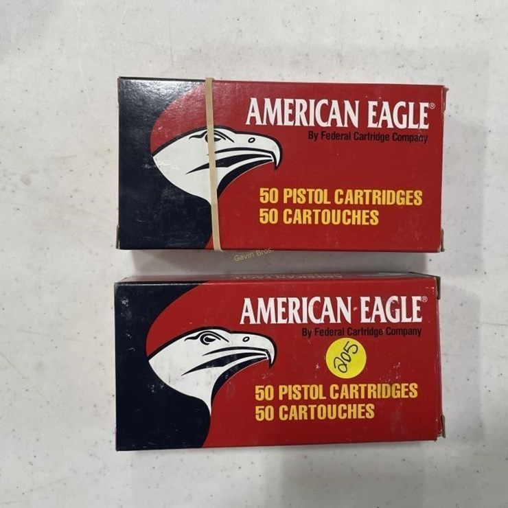 100 Rounds Federal 40 S&W Ammo
