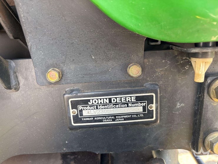2007-john-deere-2305h-25hp-utility-loader-tractor-w/-mower-image-5