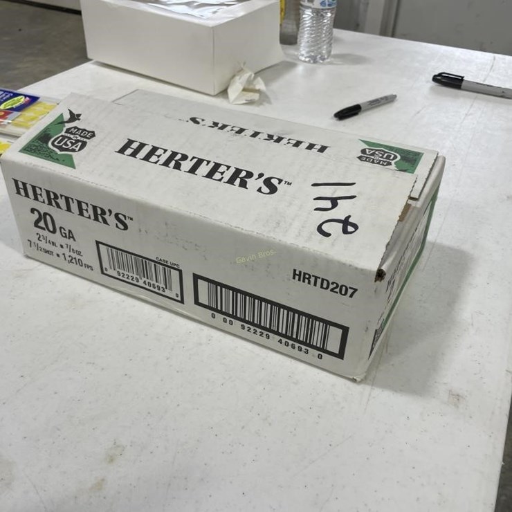 250 Rounds Herter's 20ga Dove & Quail Ammo