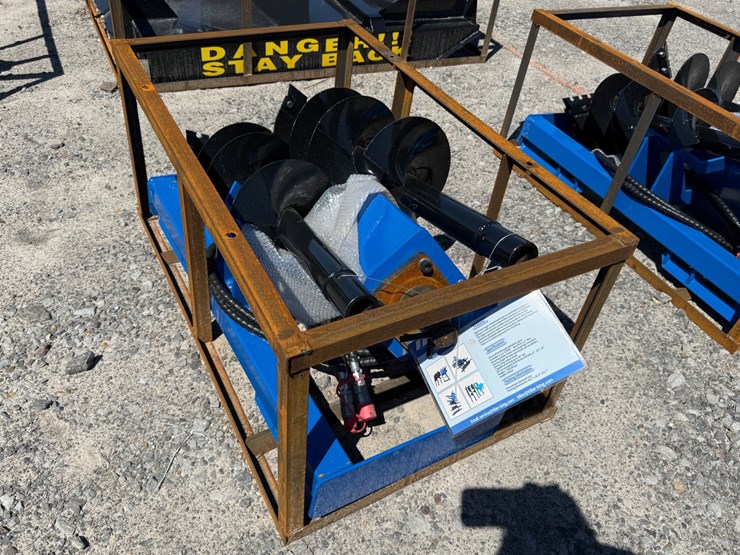 #45377-•-unused-agt-skid-steer-auger-w/-(3)-bits-image-6