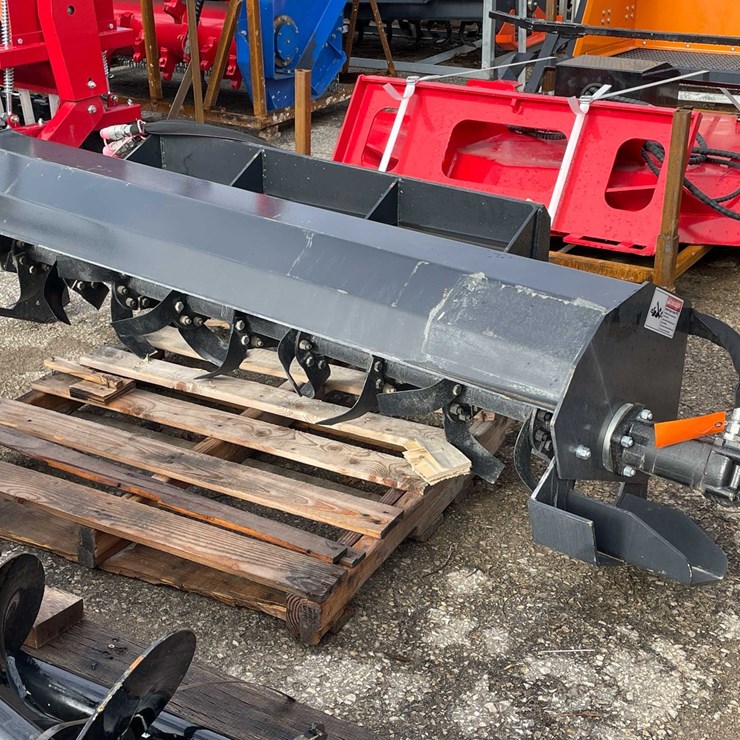 #9035 • Unused Wolverine 72" Skid Steer Forestry Rototiller (O12)