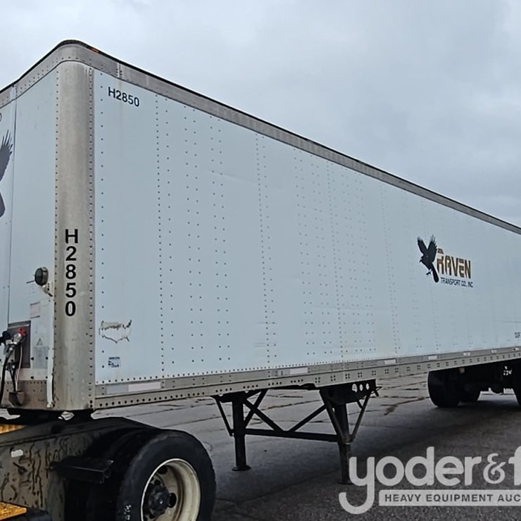 2011 Wabash 42' Tandem Axle Dry Van Trailer, 68,000lb GVWR