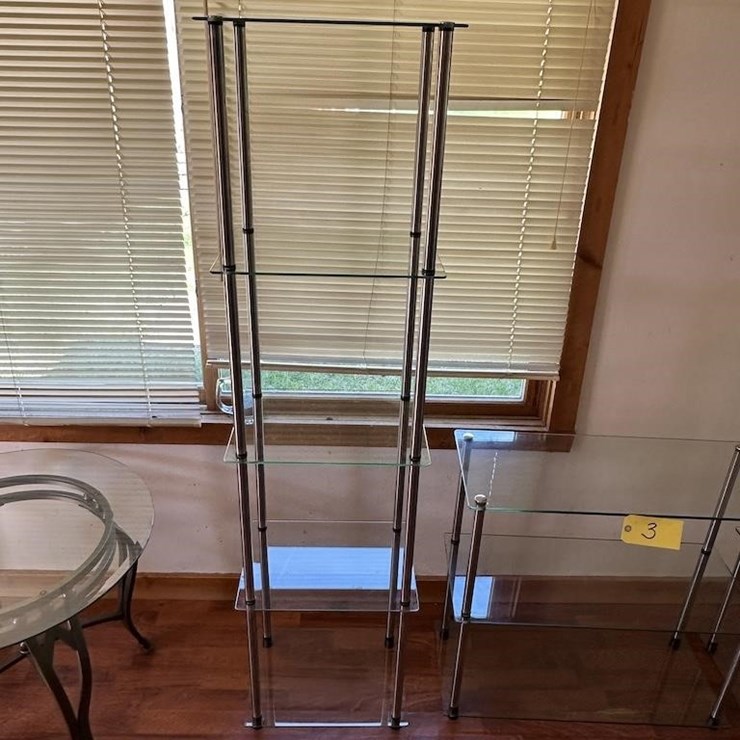Glass Shelving Units