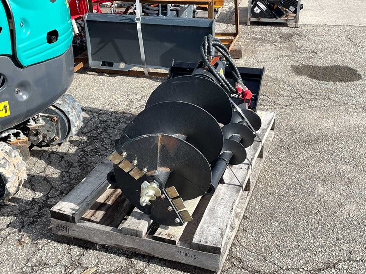 #9045-•-unused-skid-steer-mini-post-hole-auger-(o12)-image-2