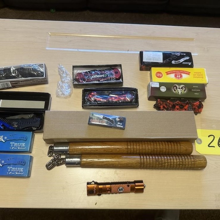 Knives and Nunchaku
